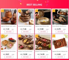 Tigelas De Madeira Japonesas para Crianças e Bebê, Pequenas Tigelas De Sopa Sólida, Madeira De Jujuba, Tigelas De Salada, Louça Doméstica Retro