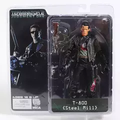 NECA Terminator 2: Dia do Julgamento T-800 Arnold Schwarzenegger Figura de ação em PVC brinquedo modelo colecionável 7 "18 cm