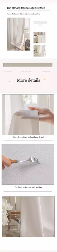 YanYangTian Janela Cortina para Sala de Estar, Chiffon Divisória, Tule, Impermeável, Proteção UV, Decoração Da Casa, Gancho na internet