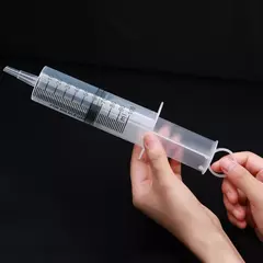 Alimentação Seringa Cola Enchimento e Medição Seringa, Nutriente Saúde Estéril Sem Agulha, Rega de reenchimento para alimentação animal, 100ml