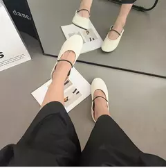 Imagem do Sapato de balé raso para mulheres, sola macia, casual, ao ar livre, sapato de bailarina, sapatilhas, senhoras, designers, moda