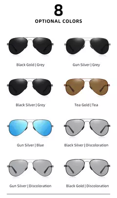BARCUR-Óculos de sol polarizados para homens, acessórios para óculos, condução, pesca, caminhadas, óculos de sol na internet