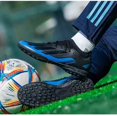 Tênis de treinamento interno profissional para homens, sapatos de futebol originais, botas de campo, ao ar livre, grampos sociais, rápidos na internet