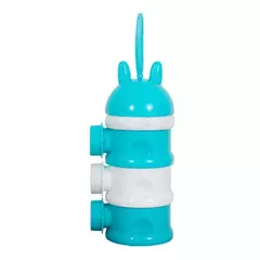 Recipiente de Alimento Portátil para Leite em Pó, Dispensador de papelão, Resistente a Derramamento, Adequado para 1 a 6 Anos Ol, 3 4 Tier Storage na internet