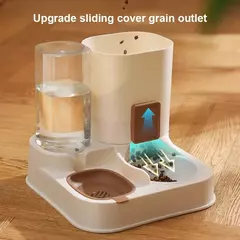 Alimentador automático para gatos, água potável, grande capacidade, separação seca e molhada, recipiente de alimentos, suprimentos para animais de estimação - loja online