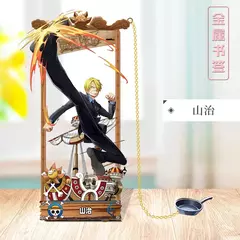 Marcadores de metal de uma peça com vários personagens de desenhos animados para fãs de cosplay figura de anime de uma peça - comprar online