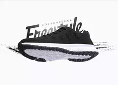 Imagem do Mulheres tênis casuais moda malha respirável sapatos planos ao ar livre confortável antiderrapante sapatos de caminhada tenis feminino
