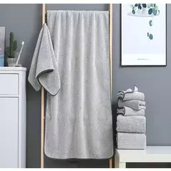 Imagem do Toalhas De Banho De Microfibra Espessada Para O Corpo, Toalha De Esportes De Ginástica, Robe De Banho Para Spa, Home Beath