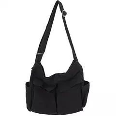 Mulheres Vintage Handbag Canvas Adolescente Ombro Tote Bags Messenger Bags Senhoras Casual Bolsa Crossbody Purse - Wolf Magazine