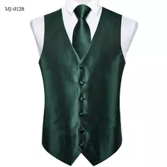 Festa de casamento ouro colete paisley floral jacquard colete masculino 4 pçs colete gravata lenço anel hanky abotoaduras conjunto dibangu na internet