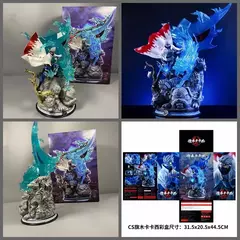27cm naruto hatake kakashi cs sexta geração ninja pvc figura de ação anime estátua coleção modelo brinquedo natal presente - Wolf Magazine