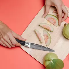 Sharp Japonês Chef Faca Set, Facas de Cozinha, Laser Damasco Padrão, Cleaver Slicing Utility, Santoku, 1-10 Pcs - comprar online