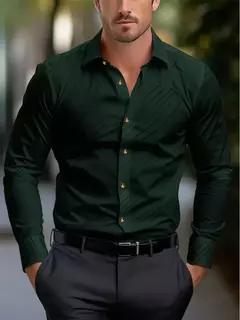 Camisa casual padrão meteoro de colarinho de botão masculino, macio e confortável blusa esportiva, tamanho XS-6XL, moda, novo - loja online