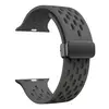 Pulseira de silicone para Apple Watch Band, 49mm, 45mm, 44mm, 42mm, 40mm, 41mm, 38mm, pulseira para iWatch Series 9, 8, SE, 7, 6, 5, 4, 3, ultra 2