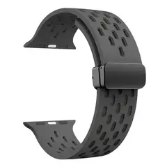 Pulseira de silicone para Apple Watch Band, 49mm, 45mm, 44mm, 42mm, 40mm, 41mm, 38mm, pulseira para iWatch Series 9, 8, SE, 7, 6, 5, 4, 3, ultra 2