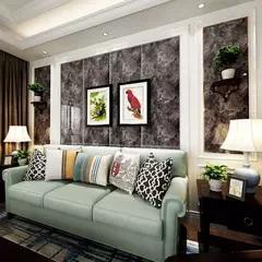 Adesivos de parede de cozinha Vinyl Marble Autoadesivo Wallpaper DIY Heatproof Waterproof Contato Contínuo Wallcovering Wall Decor - Wolf Magazine