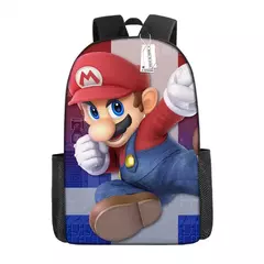 Mochila Mario Cartoon Anime, Super Mario Schoolbag, Mochila Mochila para crianças, Bolsas meninas