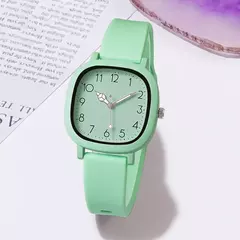 Relógio de Pulso Quartzo de Silicone feminino, Pulseira Casual, Relógio Simplicidade, Marca Original, Presente para Senhoras, Nova Moda - loja online