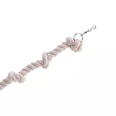 Corda pássaro com nós, papagaio pendurado, brinquedo mastigar para escalada para pássaros pequenos e médios na internet