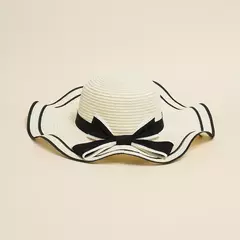 Chapéus De Verão Para As Mulheres Chapéu De Sol Praia Moda Feminina Flat Bowknot Panama Lady Casual Chapéus De Sol Para As Mulheres Chapéu De Palha