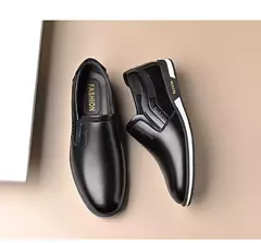 Elegante sapatos Oxford masculinos, sapatos formais masculinos, mocassins de vestido de casamento, slip on, plus size, moda, 2024 - Wolf Magazine