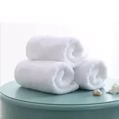 Toalhas de hotel 100% algodão puro conjunto branco bordado ginásio viagem toalhas de mão toalhas de rosto máquina lavável toalhas de cabelo penteado cotto - comprar online