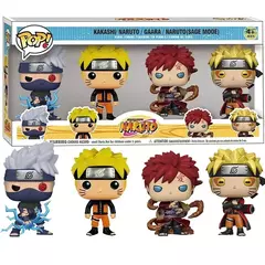 Funkas uzumaki naruto figura kakashi gaara modo imortal naruto combate forma filme estatueta estátua boneca modelo brinquedos presentes