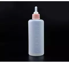 Filhote de cachorro gatinho garrafa de alimentação alimentador de mamilo 100ml pode espremer garrafa de enfermagem de leite líquido para cães recém-nascidos filhotes coelhos hamster - comprar online