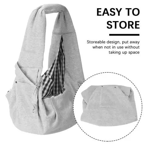 Bolsa de ombro portátil para animais de estimação, bolso para telefone, bolsa de ombro ao ar livre, portador de gato, filhote de cachorro, bolsa de transporte para animais de estimação