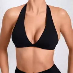 Esportes Push Up Bra para Mulheres, Top Esportivo, Roupas Fitness, Roupas de Yoga, Branco, Preto, Azul, Café, XS, 2022 - loja online
