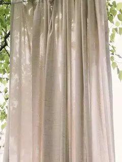 Estilo japonês espessado Semi-Sombreamento algodão linho Cortinas, Quartos e Salas - Wolf Magazine