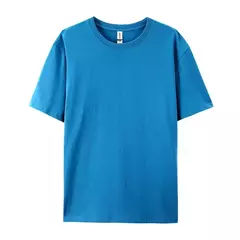 Camiseta de manga curta feminina, 100% algodão, monocromática, branca, preta, solta, com o pescoço, casual, moda feminina, tops verão na internet