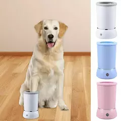 Pet pés lavadora elétrica pet pata limpador automático cão rápido baixo limpador pet pata portátil limpeza copo de ruído pé r3z8