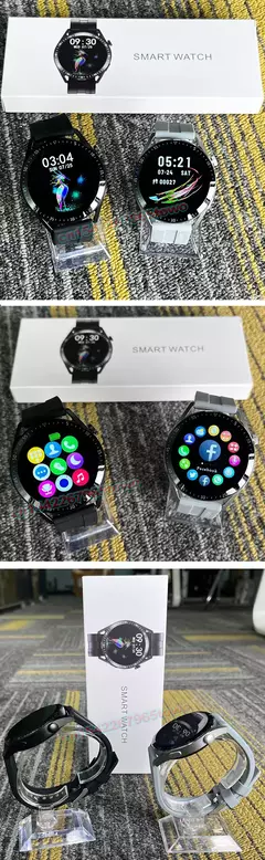 GT3 Pro AMOLED Smartwatch para homens e mulheres, tela HD, freqüência cardíaca, chamadas Bluetooth, à prova d'água, Android, iOS, 420x420, Novo, 2022 - loja online