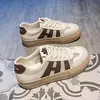 Sapatos casuais femininos de sola grossa, tênis respiráveis, confortáveis, com todos os fósforos, novos, primavera e outono, 2022, D116