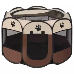 Tenda portátil para animais de estimação, canil octogonal, gaiola para gatos, gaiola para cães pequenos, quatro estações, sala de entrega universal para gatos