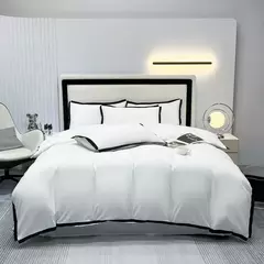Estilo simples conjuntos de cama ?????????? ????? lavado escovado Duvet Cover com fronha lençóis de luxo conjunto cama rainha/king size