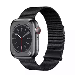 Correia para Apple Watch Band, Pulseira Milanese, Cinto de Metal, 45mm, 44mm, 42mm, Ultra 49mm, 38mm, 40mm, 41mm, iWatch Series 9, 8, 7, 6, 5, 3, SE - loja online