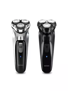 Barbeador rotativo elétrico Enchen Blackstone para homens, lâmina flutuante 3D, lavável tipo C, máquina de barba recarregável USB - Wolf Magazine