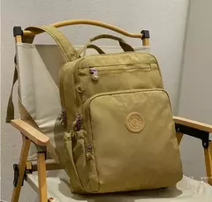 Mochila impermeável de nylon para homens e mulheres, mochila leve para laptop, - loja online