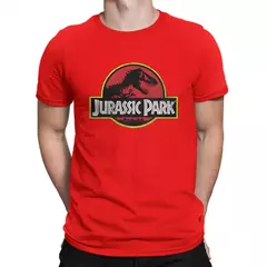 Tyrannosaurus Rex camiseta para homens, Jurassic Park O-Neck Tops, tecido camiseta, qualidade superior, ideia do presente, Tops na internet
