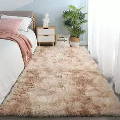 Tapete macio cinza luxuoso para sala de estar, Tapete de veludo macio, Tapete antiderrapante, Decoração de casa, Cobertor para crianças - comprar online