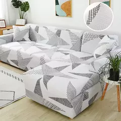 Capa de sofá elástica para sofá em forma de L, tampa da cadeira secional, precisa de ordem, 2 PCs, se o seu sofá for canto - comprar online