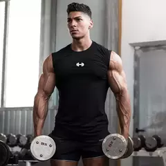 Algodão sem mangas masculino correndo coletes esportivos, camisas de treino, tops de musculação de ginástica, roupas respiráveis musculares fitness, verão