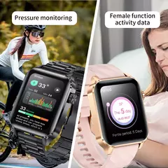 Lige-Chamada Bluetooth Relógios Inteligentes para Mulheres, Relógio de Pulso, Relógio de Fitness, Smartwatch Impermeável, Xiaomi, Huawei, Android, iOS, iPhone, Novo - comprar online