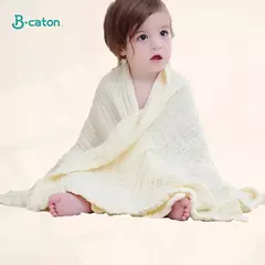 Toalha de banho do bebê menino menina 100% algodão toalha de bebê cobertor para o bebê recém-nascido roupão 6 camadas gaze toalha infantil swaddle - Wolf Magazine