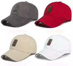 Primavera, verão, boné de beisebol de algodão, masculino, outono, inverno, versão coreana, chapéu de sol esportivo, boné de pico, protetor solar, chapéu de sol - loja online