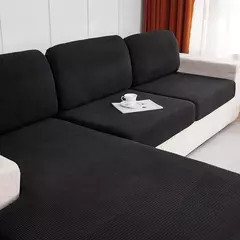 Ajustável Jacquard Elastic Sofa Slipcover, antiderrapante Sofá Capa para Sala de Estar, Quarto, Escritório, Protetor de Móveis, Decoração de Casa, 1Pc - loja online