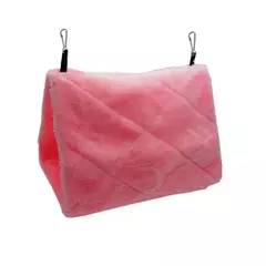 Imagem do Pet pássaro papagaio gaiolas quente pássaro rede pendurado tenda cama para pássaro dormir gaiola decoração acessórios casa de pássaro ninho de pássaro