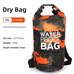 Sacos impermeáveis secos e molhados da separação, trouxa do bolso para o caiaque, canoagem, natação, esportes ao ar livre, XAZ9, 30L, 15L na internet